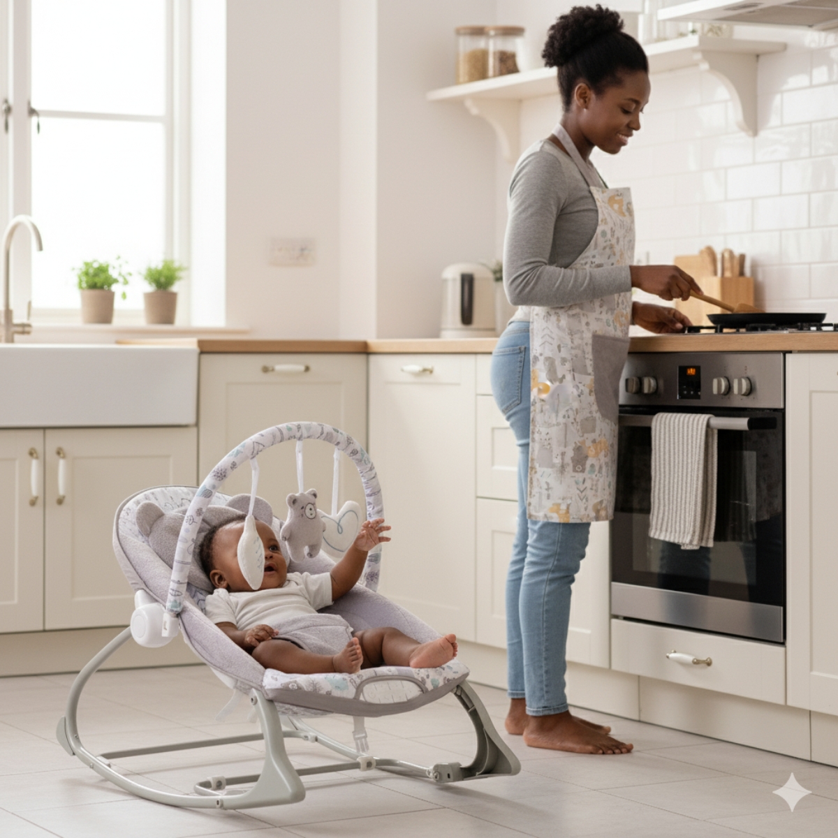 Cadeira de Descanso Bebê Musical FunTime Teddy CZ Maxi Baby - Imagem 2