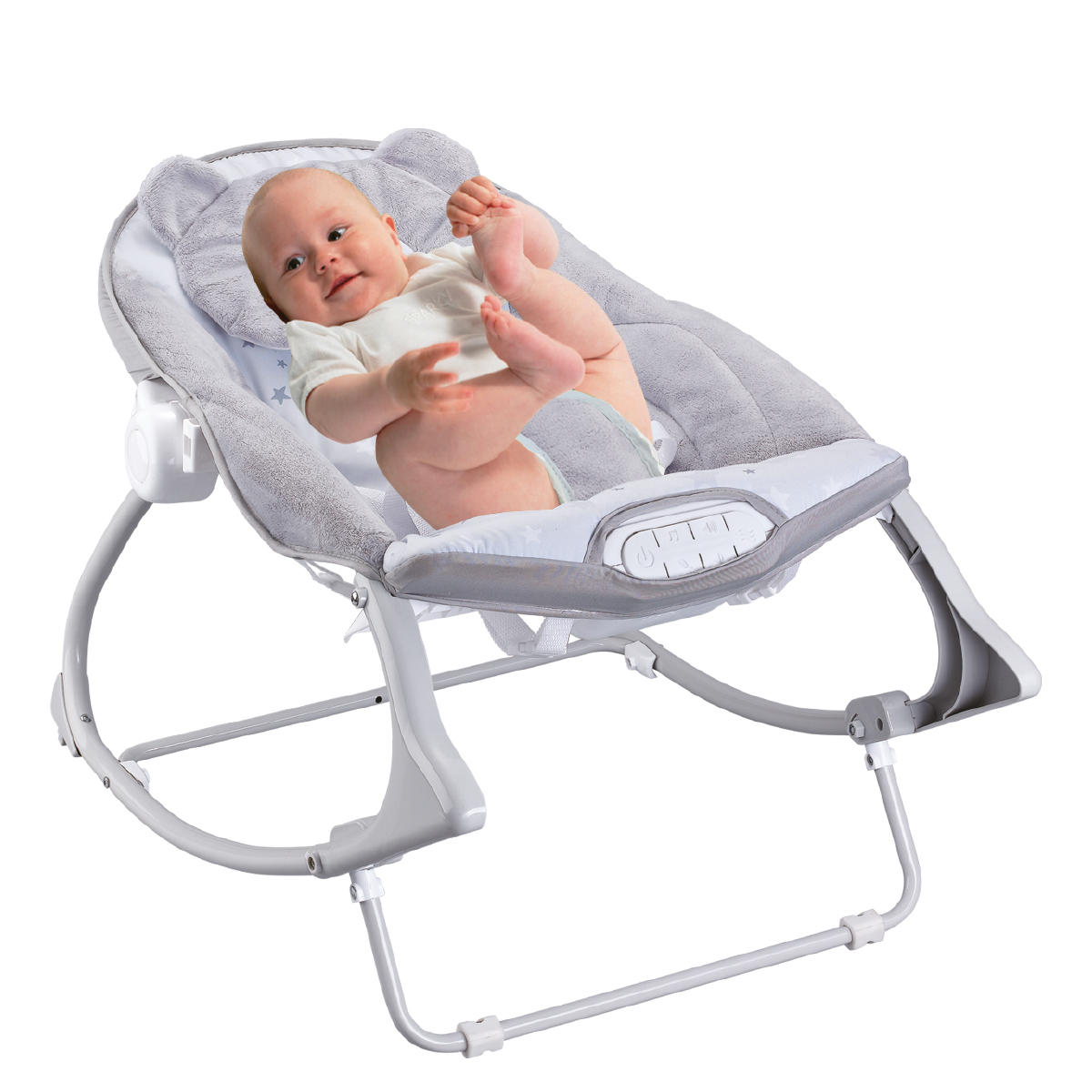 Cadeira de Descanso Musical Urso Polar Até 18kgs - Maxi Baby - Imagem 3