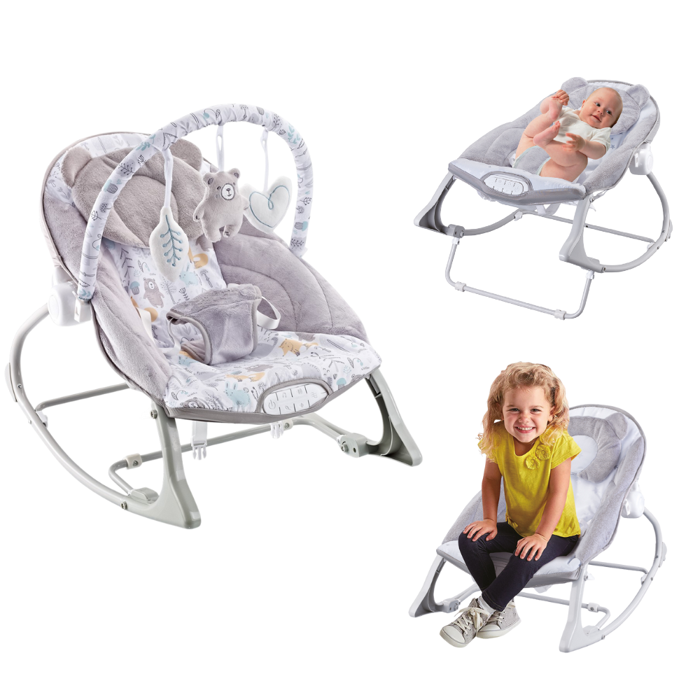 Cadeira de Descanso Bebê Musical FunTime Teddy CZ Maxi Baby - Imagem 3