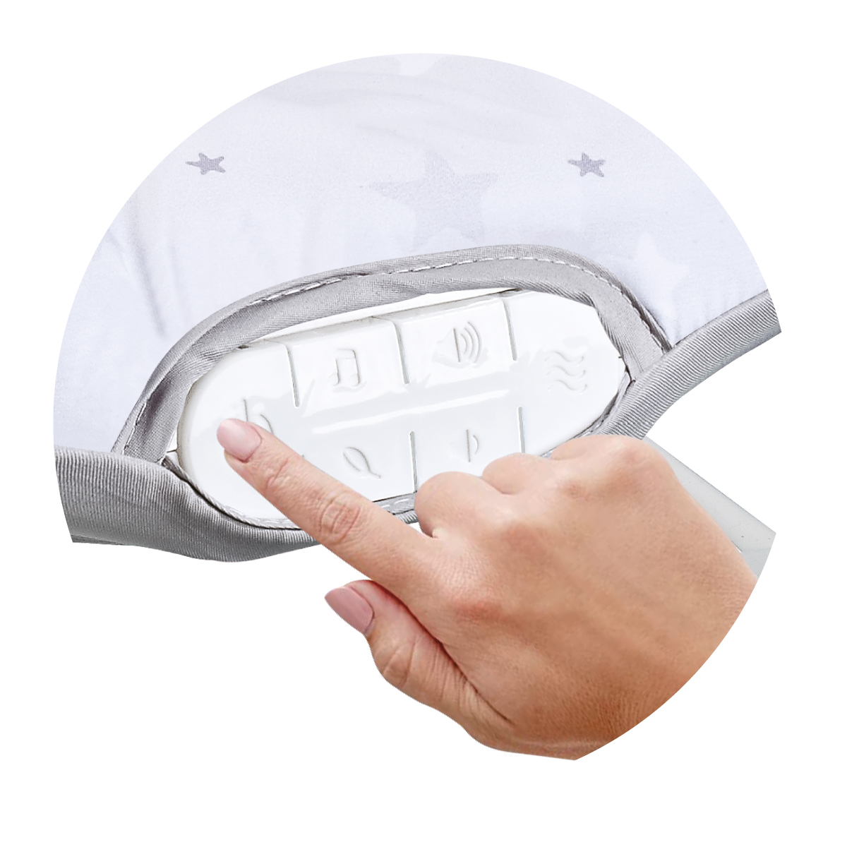 Cadeira de Descanso Musical Urso Polar Até 18kgs - Maxi Baby - Imagem 4