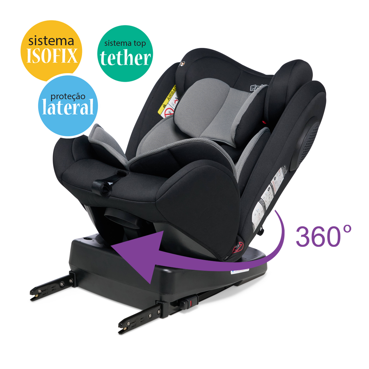 Cadeira de Carro Infantil 0 a 36Kg Eternity 360º Maxi Baby - Imagem 4