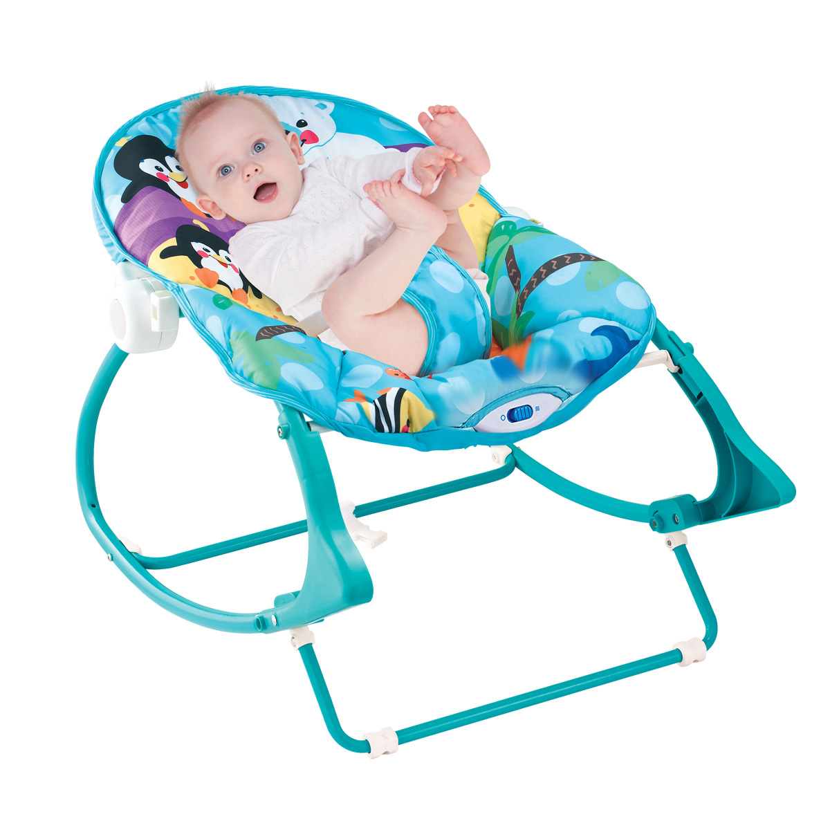 Cadeira de Descanso Musical FunTime New 18kgs Azul-MaxiBaby - Imagem 3