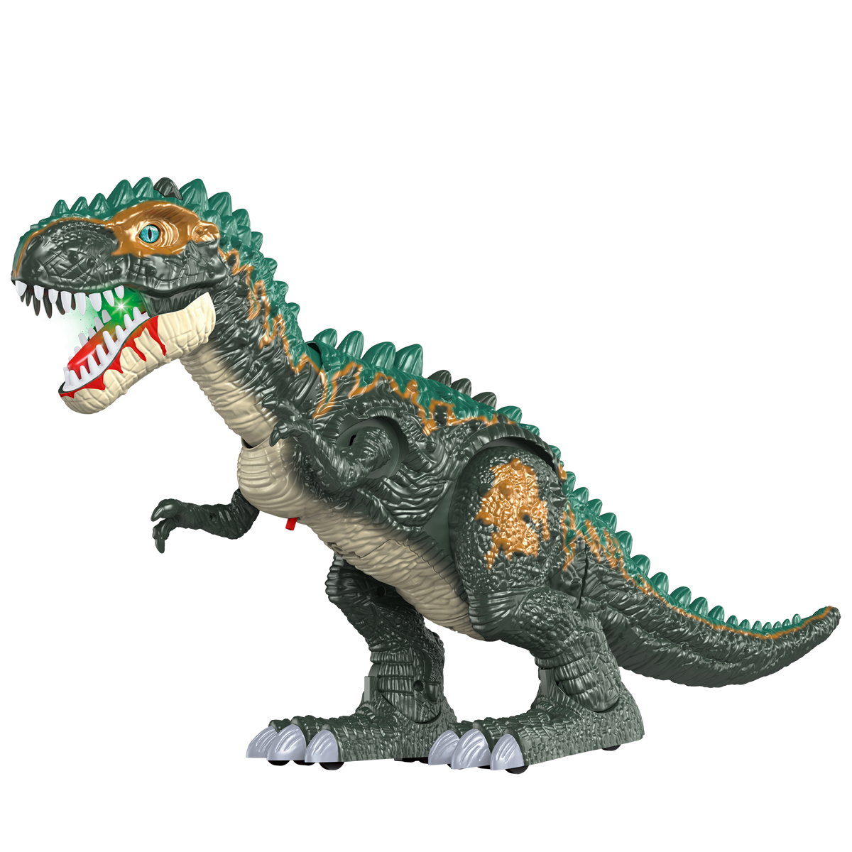 Dinossauro Brinquedo Bota Ovo Fumaça e Som DinoRex Maxi Toys - Imagem 3