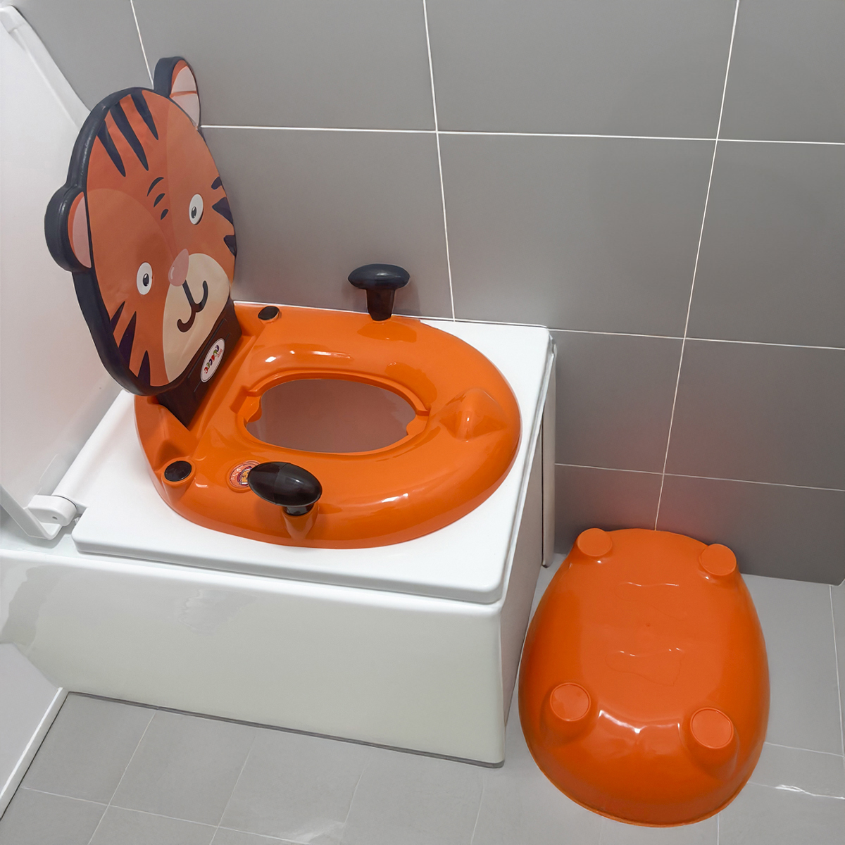 Troninho Penico Infantil Musical Desfralde Tigre Replay Kids - Imagem 5