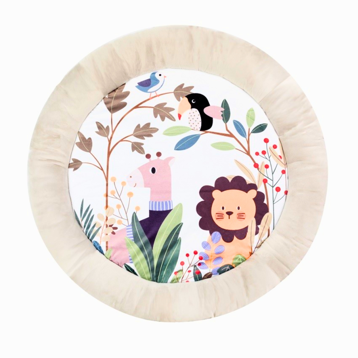 Tapete de Atividades Bebê Luz e Musica Comfy Leão Maxi Baby - Imagem 4