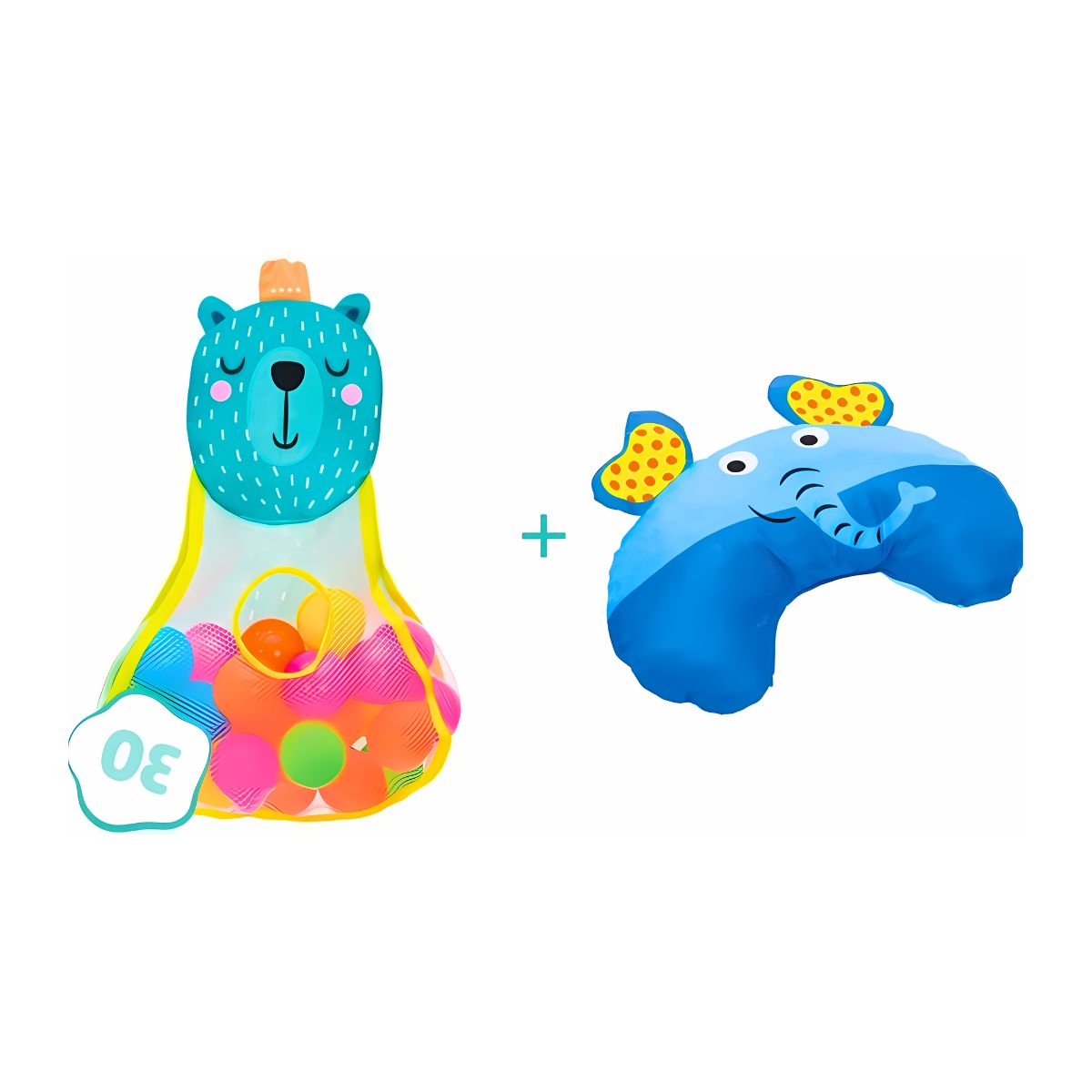 Tapete Ginásio Com Bolinhas Para Bebê Party Azul Maxi Baby - Imagem 16