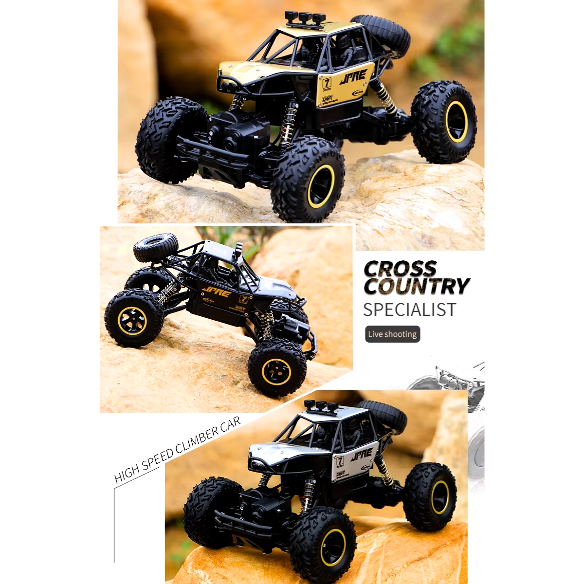 Carrinho de Controle Remoto 4x4 Bateria X-Plore Replay Kids - Imagem 9