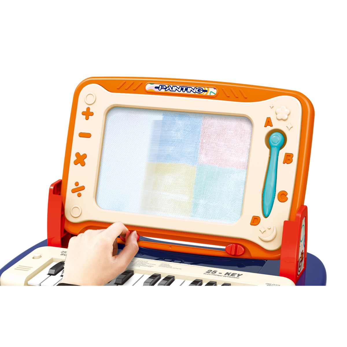 Lousa Mágica Infantil Divertida com Piano Musical Maxi Toys - Imagem 4