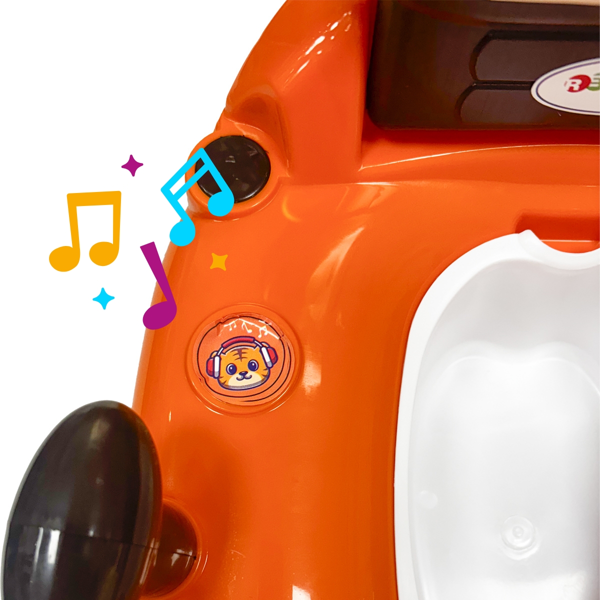 Troninho Penico Infantil Musical Desfralde Tigre Replay Kids - Imagem 6