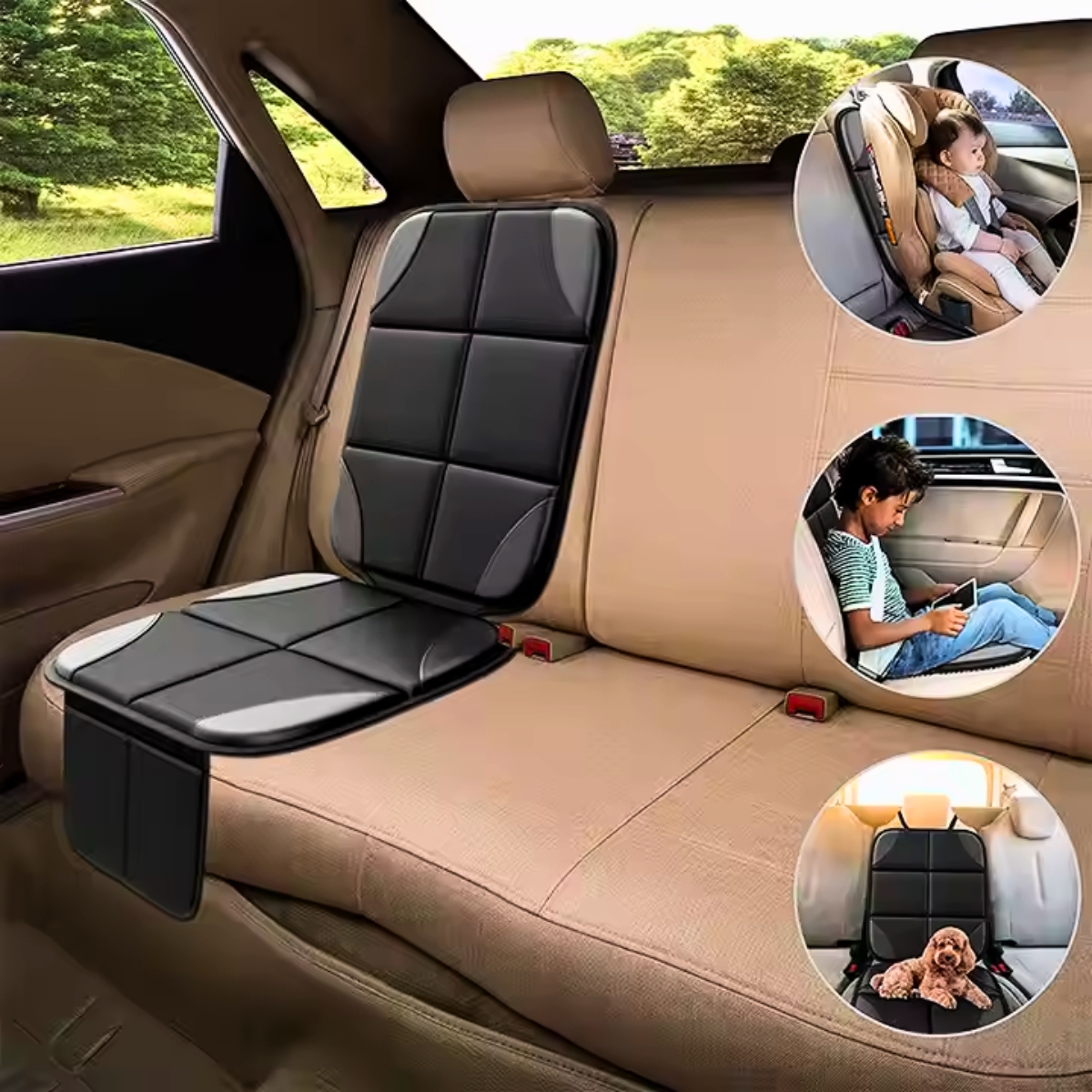 Protetor Capa de Banco de Carro Anti Riscos Kover Maxi Baby - Imagem 8