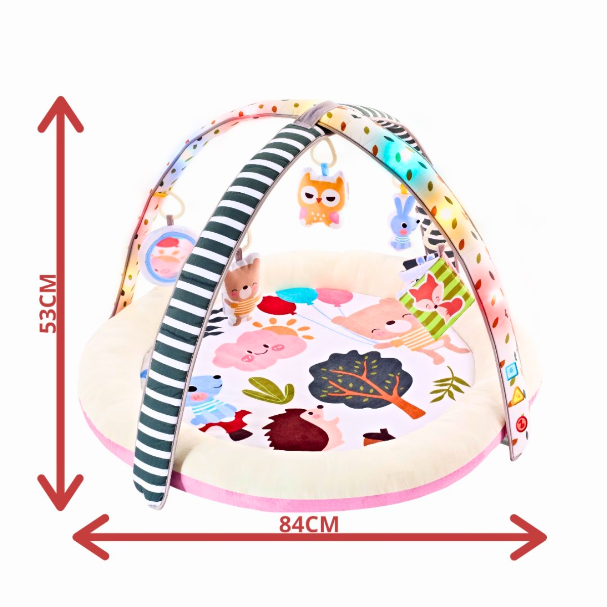 Tapete de Atividades Bebê Musical Comfy Coruja - Maxi Baby - Imagem 7