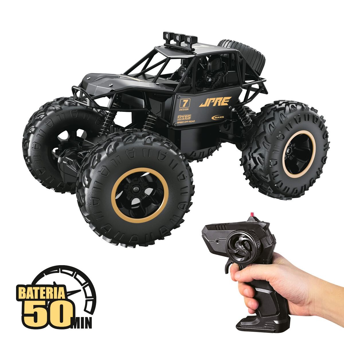 Carrinho de Controle Remoto 4x4 Bateria X-Plore Replay Kids - Imagem 3