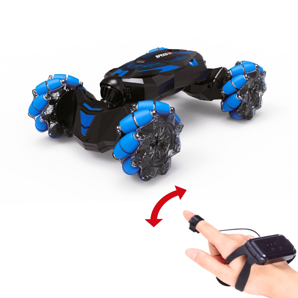 Carrinho de Controle Remoto e Relógio Crab 360º Replay Kids - Imagem 3