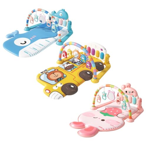Tapete De Atividades Bebê 3D com Piano Musical Maxi Baby